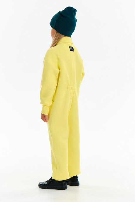 Комбинезон из футера с начесом