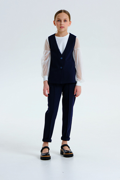 Жилет удлиненный