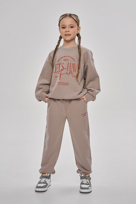 Костюм из футера