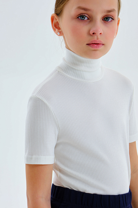 Водолазка с коротким рукавом 