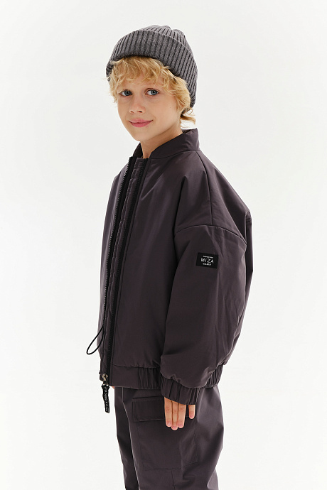 Бомбер утепленный