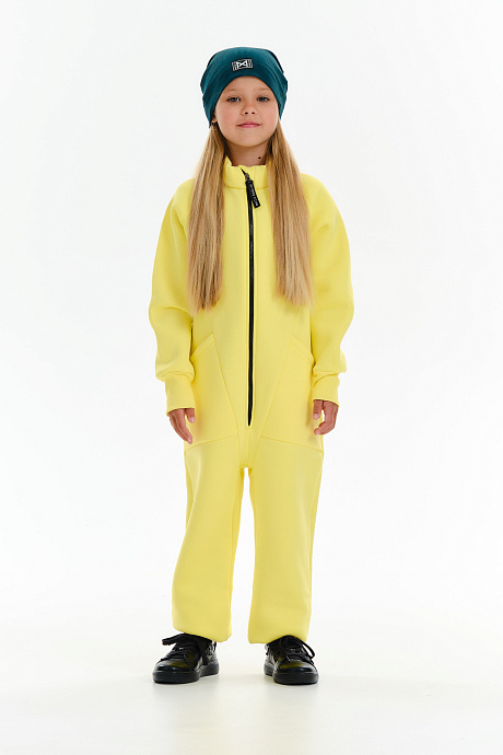 Комбинезон из футера с начесом