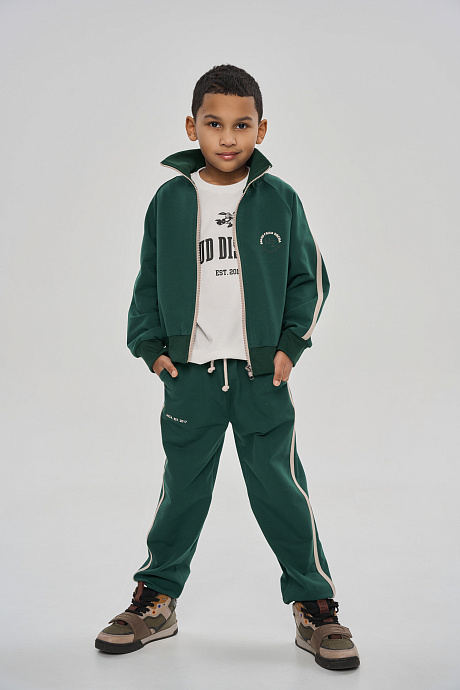 Бомбер с лампасами