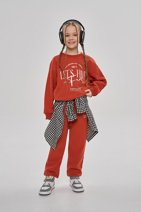 Костюм из футера