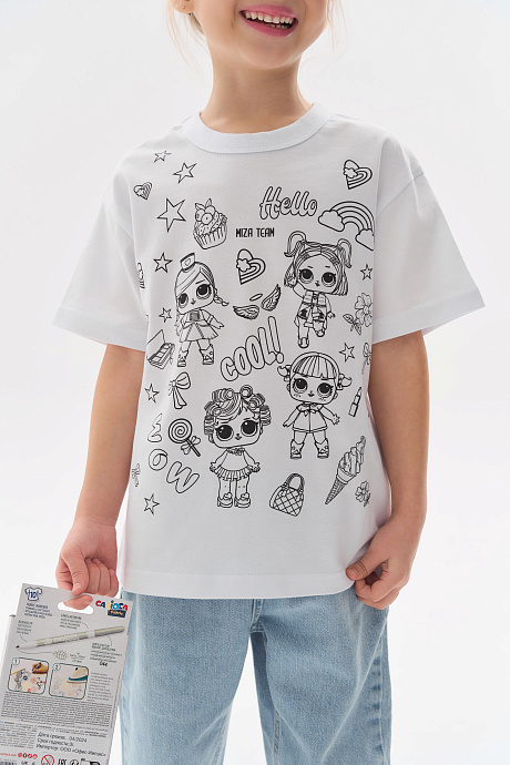 Футболка-раскраска