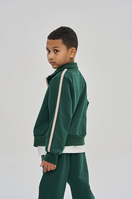 Бомбер с лампасами