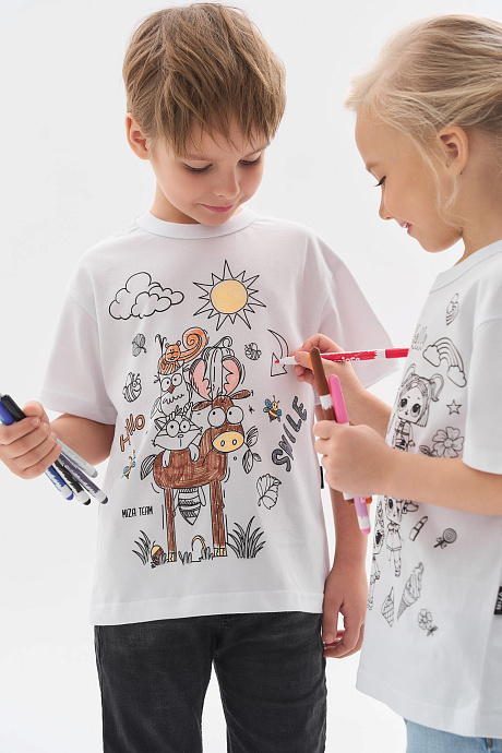 Футболка-раскраска
