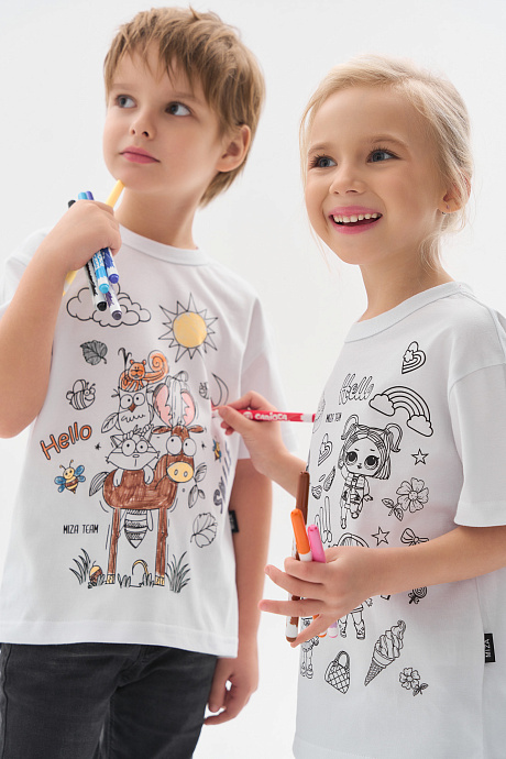 Футболка-раскраска