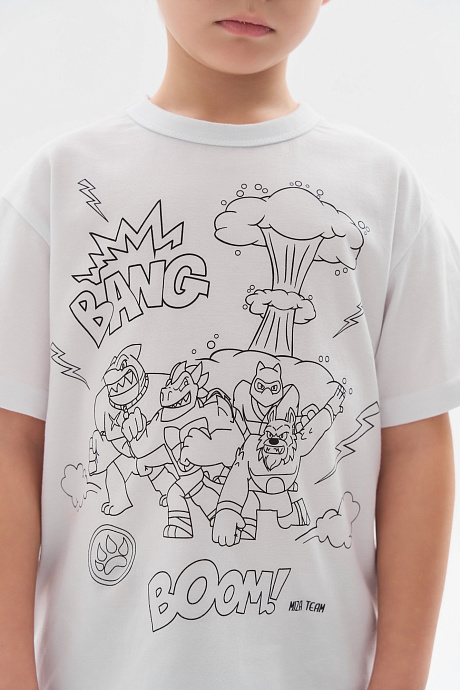 Футболка-раскраска