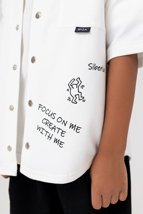 Рубашка с коротким рукавом